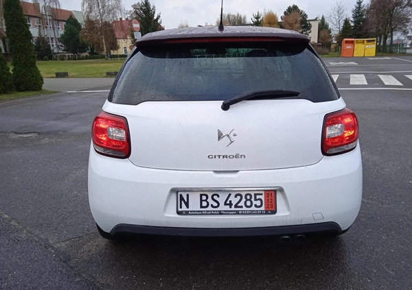 Citroen DS3 cena 25000 przebieg: 122123, rok produkcji 2011 z Gniezno małe 352